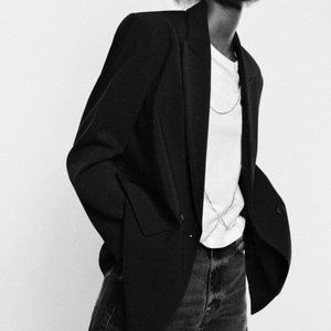 Never worn! Oversized Black Women's Blazer - ZARA